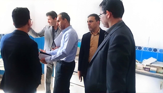 بازدید نماینده سازمان بازرسی از بیمارستان امام خمینی(ره) پلدختر 